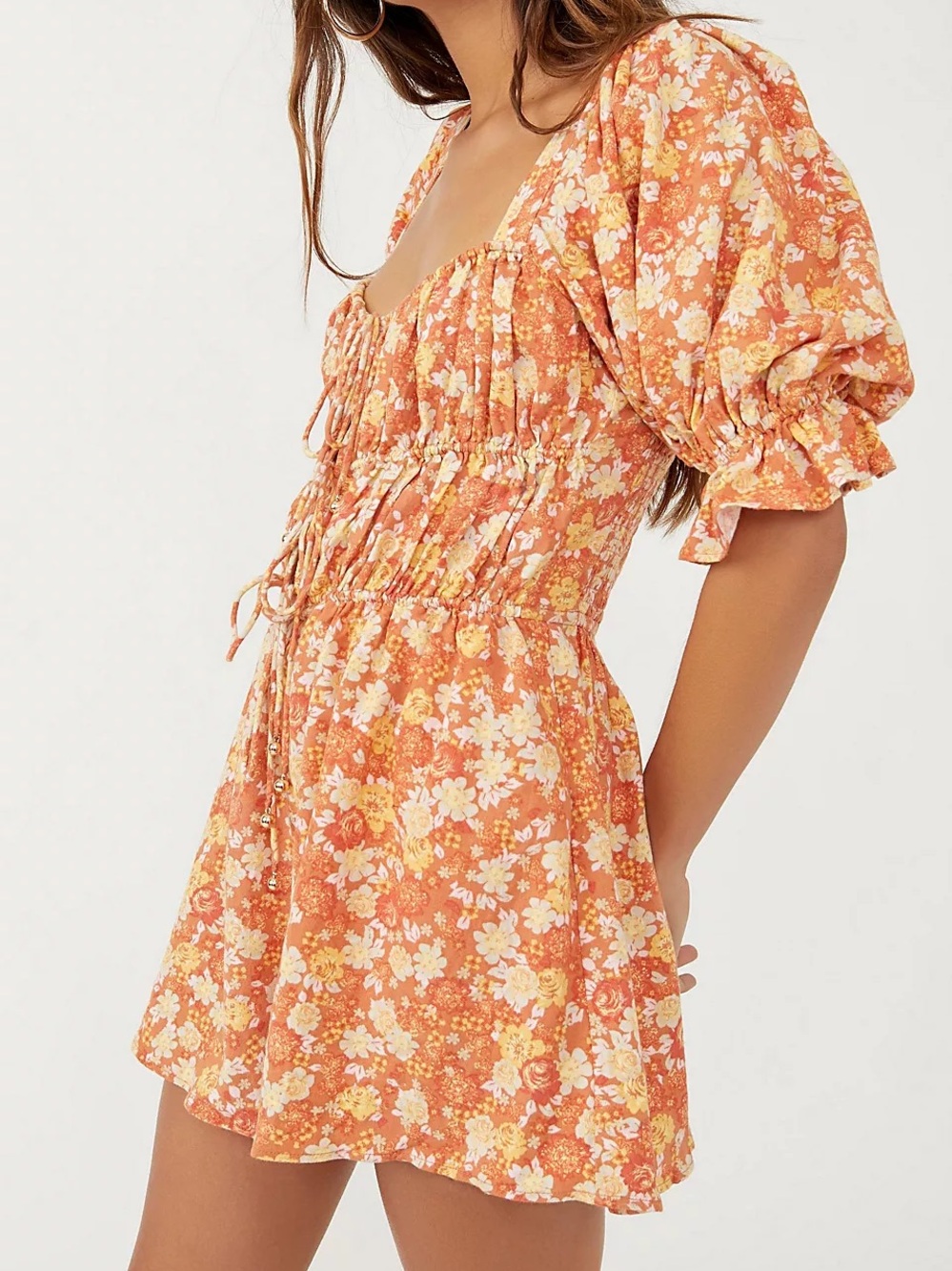 Free People “Show Me Love” Romper, Original Combo, Size M